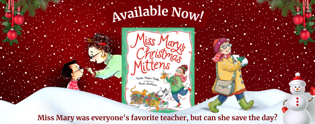 miss mary's christmas mittens available now